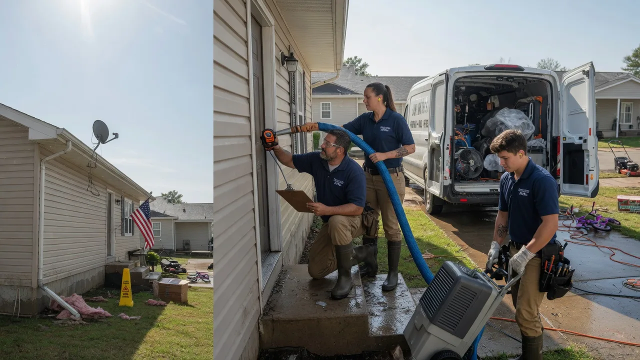 Ceiling Water Damage Restoration in Oliver, PA near me